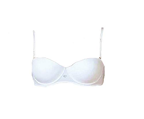 ARIS Reggiseno Desy Balconcino Coppa B Imbottito (5, Bianco) - Home Shopping Italia 