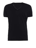 Uomo 4 Maglie Mezza Manica Caldo Cotone Bianco Nero Girocollo Scollo V Art. OP-02/01/05/04 Speedy - Home Shopping Italia 