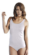 3 VOGATORE DONNA IN COTONE INTERLOCK ART SOFFIO COL. E MIS. A SCELTA (4, BIANCO) - Home Shopping Italia 