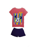 Completo Maglia e Pantaloncino Corto Bambina Disney (Minnie Fragola (DY78A0100), 4 Anni, One_Size) - Home Shopping Italia 