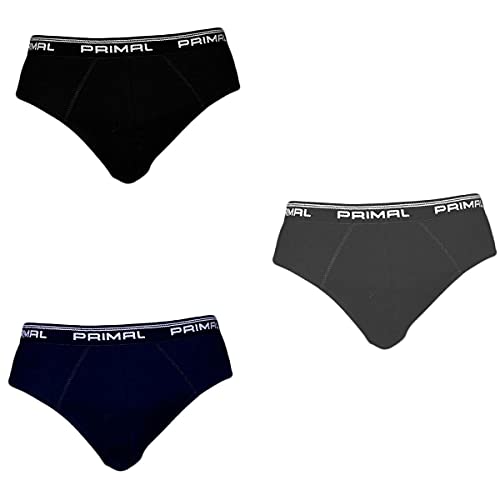 Slip uomo in Cotone Elastico Esterno (6 Pezzi) Colori Assortiti Art. 2501 - Primal - Home Shopping Italia 