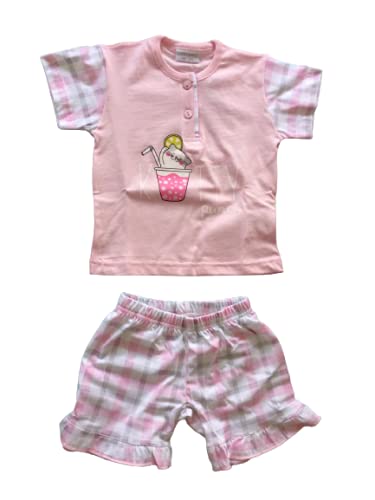 Pigiama neonata Corto Due Pezzi in Cotone Jersey Estivo - Primero - Home Shopping Italia 