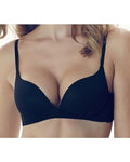 LORMAR Desiderio Reggiseno Senza Ferretto con Push-UP Colore Nero TG 4B - Home Shopping Italia 