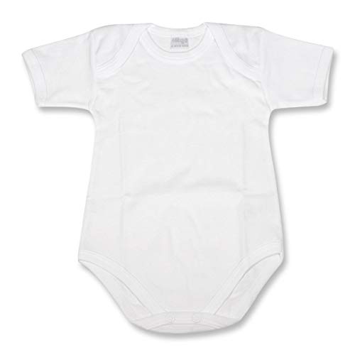Set da 6 Body Americano Manica Corta Neonato Cotone Garzato AF891 Ellepi-0 Mesi - Home Shopping Italia 