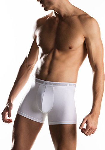 Cotonella Boxer Uomo in Cotone BIELASTICO Art. 2384 -Confezione da 3 Bipack Colori Bianco - Nero - Assortito Bianco 7 - Home Shopping Italia 