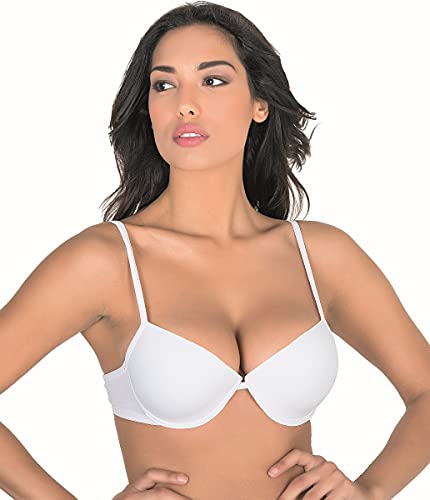REGGISENO ARIS SIMONA PUSH UP CON COPPA GEL TAGLIA 1 COPPA B COLORE BIANCO - Home Shopping Italia 
