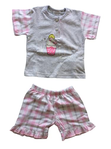 Pigiama neonata Corto Due Pezzi in Cotone Jersey Estivo - Primero - Home Shopping Italia 