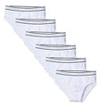 NAVIGARE UNDERWEAR BOY Confezione da 6 Slip Bambino E Ragazzo in Cotone BIELASTICO con Elastico Esterno Stampato - Colore Bianco E Colorati in Cotton Stretch Jersey. Articolo Scatolato singolarmente - Home Shopping Italia 