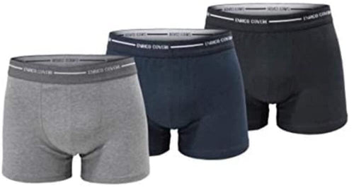 Generic Boxer da uomo elastico interno modello a scelta vari colori e taglie disponibile ad 1-3-6-9 pezzi (5/L, Colori classici assortiti scuri, 1) - Home Shopping Italia 