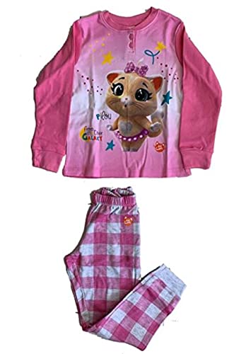 Sabor Pigiama Bambina Invernale 44 Gatti Pigiama in Caldo Cotone (5881 Rosa BABOL, 5 Anni) - Home Shopping Italia 