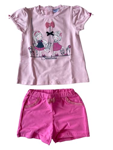 Bidibimbo Completo Corto neonata Cotone Maniche Corta e Senza Maniche - Home Shopping Italia 