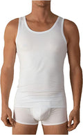 LIABEL Canotta Intima Spalla Larga 100% Cotone Pettinato 3 Pezzi Canottiera Intima Uomo in Cotone B32 - Home Shopping Italia 