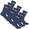 Fila 6 Paia Calzini, Spugna Calzini da tennis con logo colorato, Unisex (2x PACCO DA 3) - marino, 39-42 (6-8 UK) - Home Shopping Italia 
