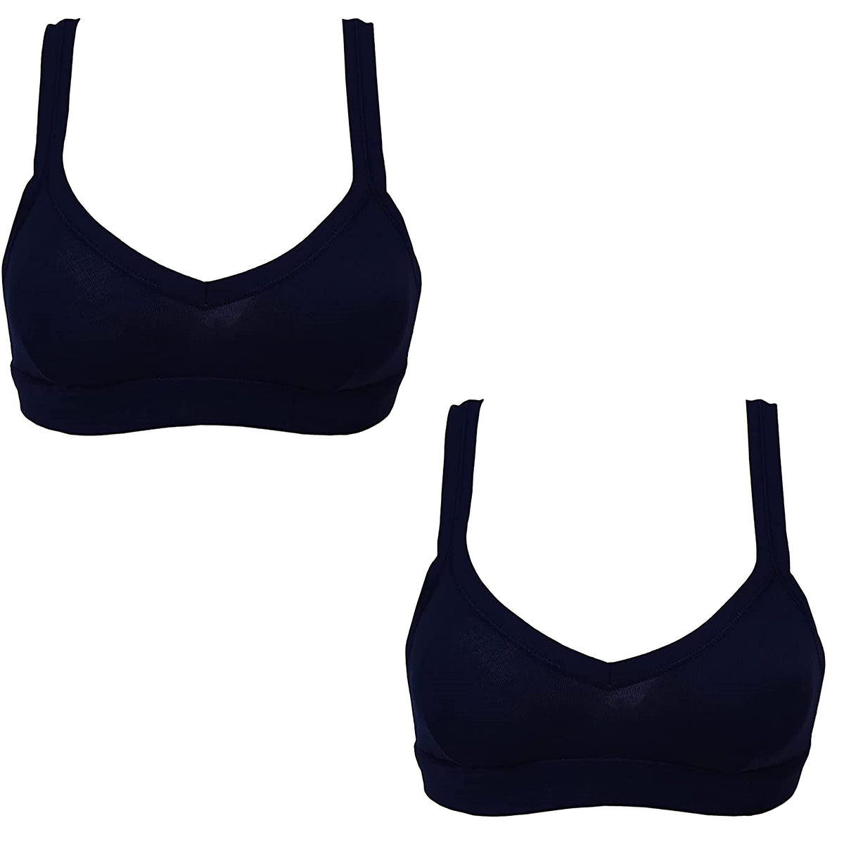 Cotonella, Brassiere in Morbido Cotone Bielastico - Comoda Brassiere dai Bordi Extracomfort - Art. GD065 - Home Shopping Italia 