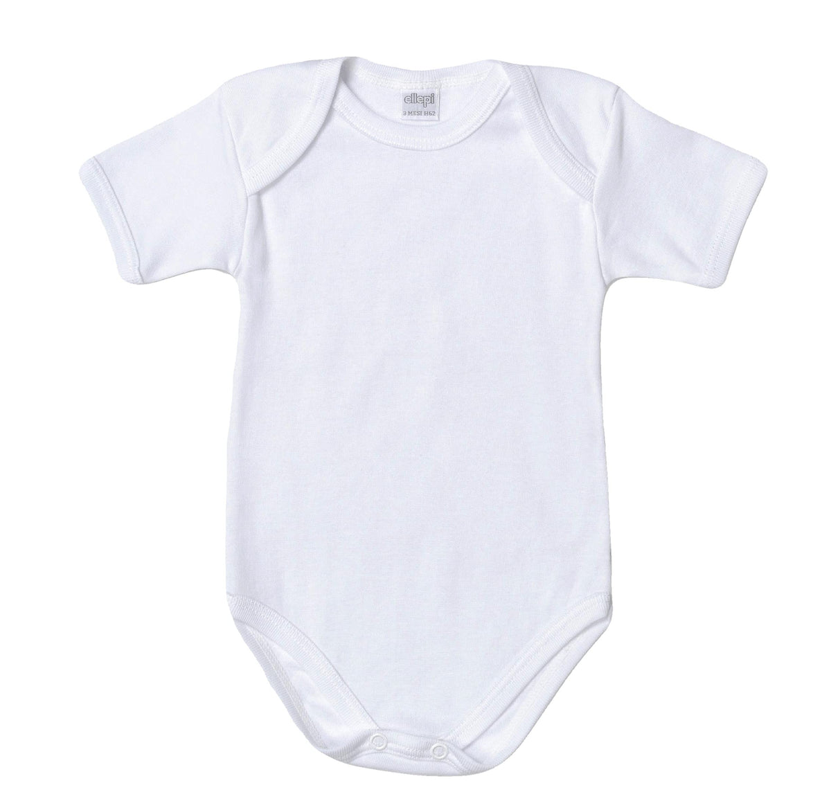 Ellepi Pacco 3 Pezzi AF802 Body Intimo Bimbo Bimba in 100% Cotone Manica Corta Colore Bianco - Home Shopping Italia 