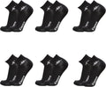 Kappa CONF. 6 PAIA CALZINO CORTO ALLA CAVIGLIA UNISEX - art. K004 in cotone, Nero, 45/47 - Home Shopping Italia 